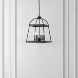 Safavieh Gracyn 6Lt Chandelier XII23 Black Iron CHA4044A