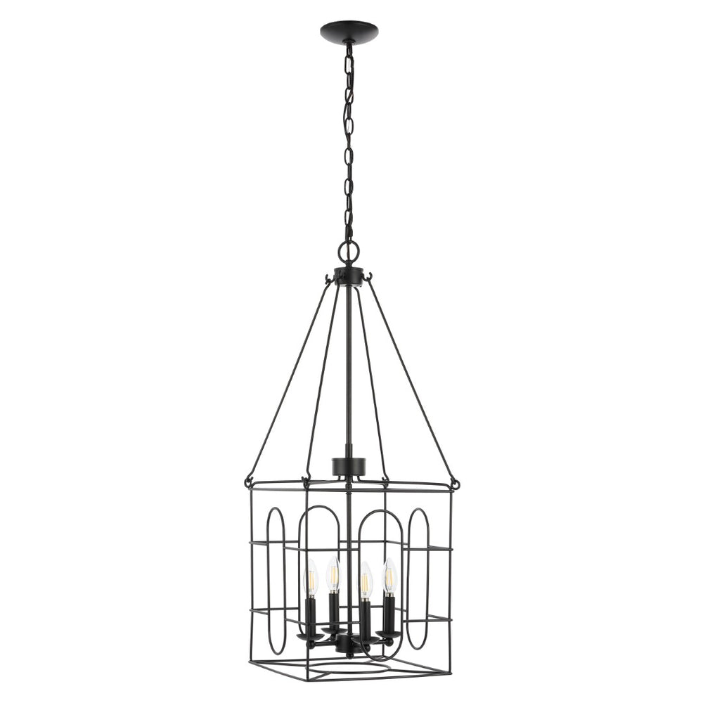 Safavieh Flatbush 3Lt Chandelier XII23 Black  CHA4046A