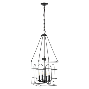 Safavieh Flatbush 3Lt Chandelier XII23 Black  CHA4046A