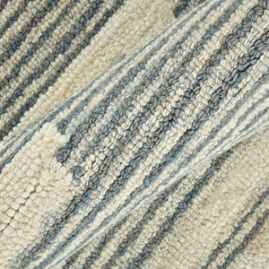 Amer Rugs Chicago Modern Geometric Hand-hooked Area Rug - Elegant Natural Wool Design For Timeless Decor Gray Wool Chi20810