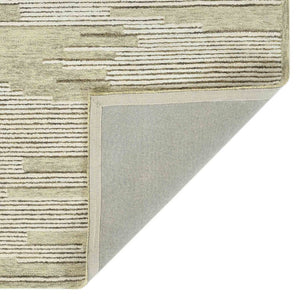 Amer Rugs Chicago Modern Geometric Hand-hooked Area Rug - Elegant Natural Wool Design For Timeless Decor Ivory Wool Chi40810