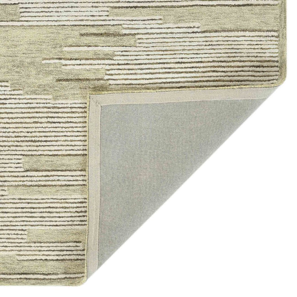 Amer Rugs Chicago Modern Geometric Hand-hooked Area Rug - Elegant Natural Wool Design For Timeless Decor Ivory Wool Chi40810