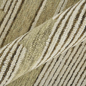 Amer Rugs Chicago Modern Geometric Hand-hooked Area Rug - Elegant Natural Wool Design For Timeless Decor Ivory Wool Chi40810