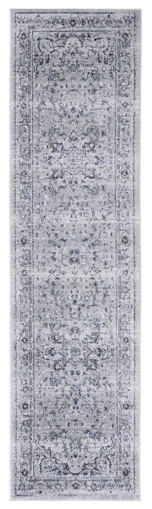 Safavieh Charleston Elegant Round Area Rug In Timeless Ivory And Navy, Perfect For Modern Home Decor Grey ,Dark Grey 68% Polypropylene,24% Jute,8% Latex Chl411f-4sq