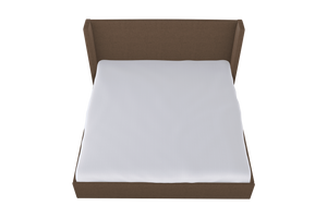 Moss Home Chloe King Bed - Elegant Low Profile Headboard Design For A Sophisticated And Stylish Bedroom Retreat Cafe 100% Polyester Chlo-bed-kin-stucaf