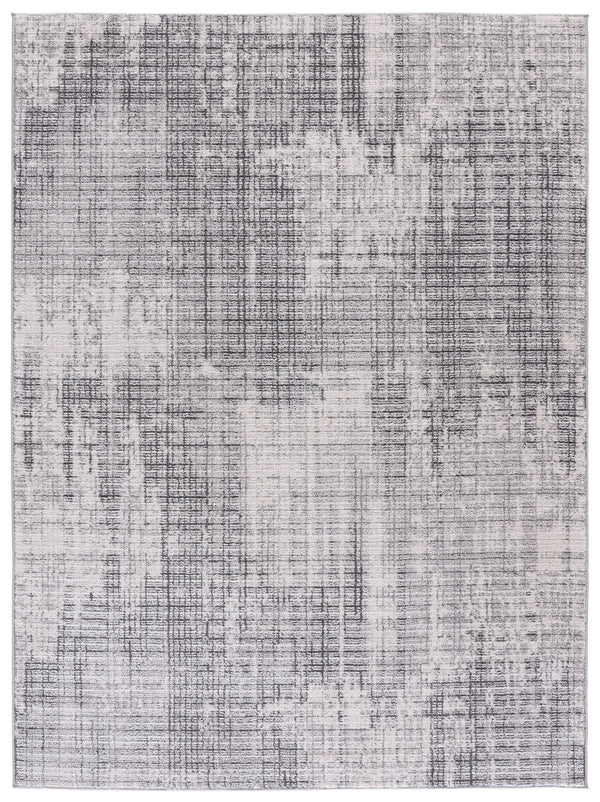 Safavieh Chamber Contemporary Grey & Ivory Area Rug — Low-Profile 1/2" Pile, Durable Power-Loomed Turkish Weave 9'-0" x 12'-0" CHM200F-9