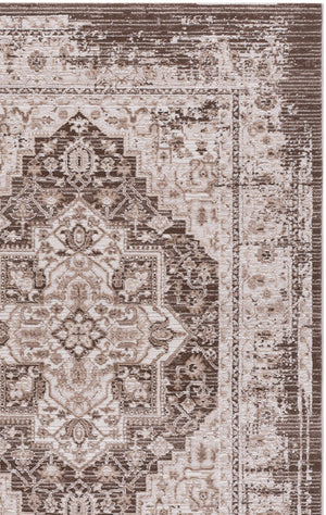 Safavieh Chamber Refined Grey Beige Area Rug — Low-Profile, Durable Power-Loomed Turkish Construction For Everyday Elegance 4'-0" x 6'-0" CHM202F-4