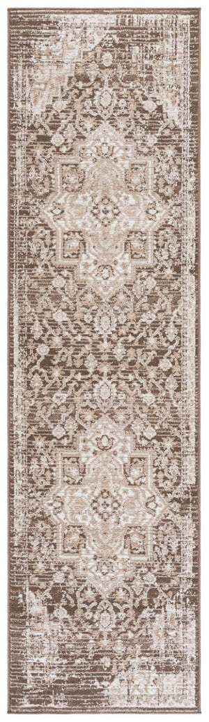 Safavieh Chamber Traditional Runner Rug Power Loomed Polyester for Hallways and Entryways 2'-2" x 8'-0" CHM202T-28