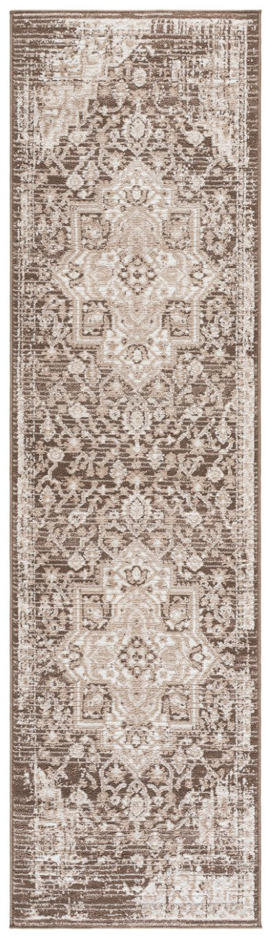 Safavieh Chamber Traditional Runner Rug Power Loomed Polyester for Hallways and Entryways 2'-2" x 8'-0" CHM202T-28