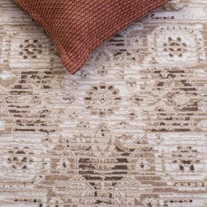 Safavieh Chamber Traditional Polyester Area Rug Power Loomed in Turkey for Living and Dining Rooms CHM206B-8