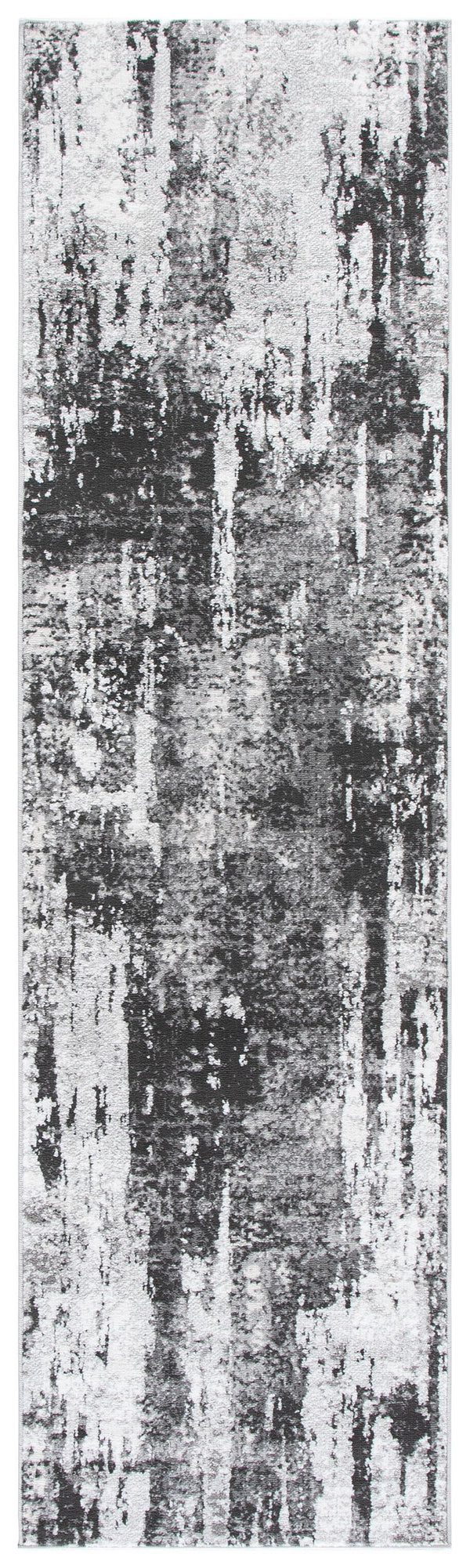 Safavieh Chamber Modern Grey Area Rug — Turkish Power-Loomed Low-Profile Pile, Durable Polyester Jute-Backed Performance 5'-3" x 7'-6" CHM208F-5