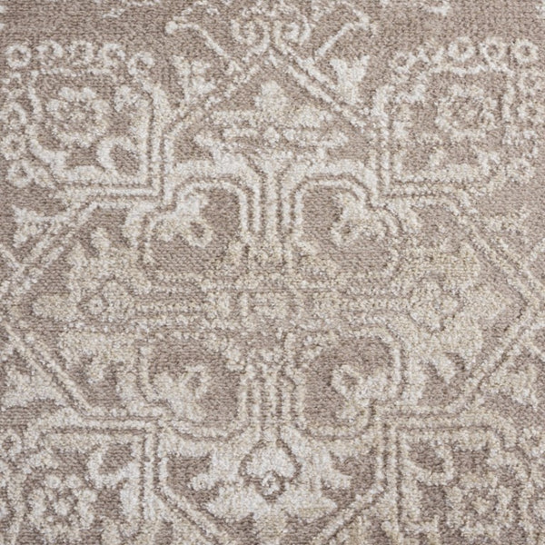 Safavieh Chamber Traditional Turkish Power Loomed Polyester Rug Neutral Beige Ivory Accent CHM210B-4