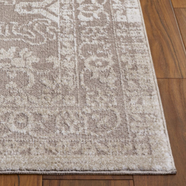 Safavieh Chamber Traditional Turkish Power Loomed Polyester Rug Neutral Beige Ivory Accent CHM210B-4