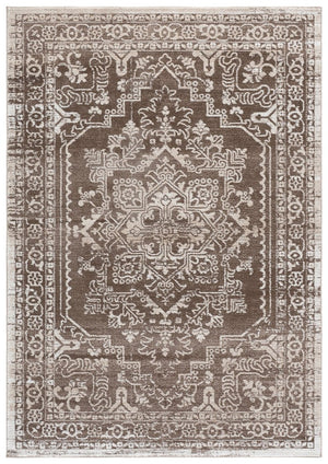 Safavieh Chamber Turkish Power Loomed Polyester Area Rug Warm Neutral Tones for Any Room CHM210T-5