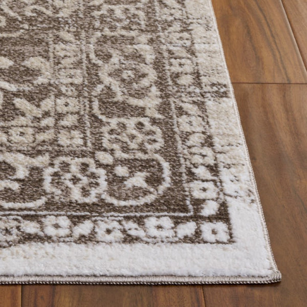 Safavieh Chamber Power Loomed Polyester Area Rug Warm Neutral Tones for Living and Dining Rooms CHM210T-8