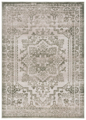 Safavieh Chamber Power Loomed Polyester Area Rug Traditional Pattern for Living or Dining Rooms CHM210W-5