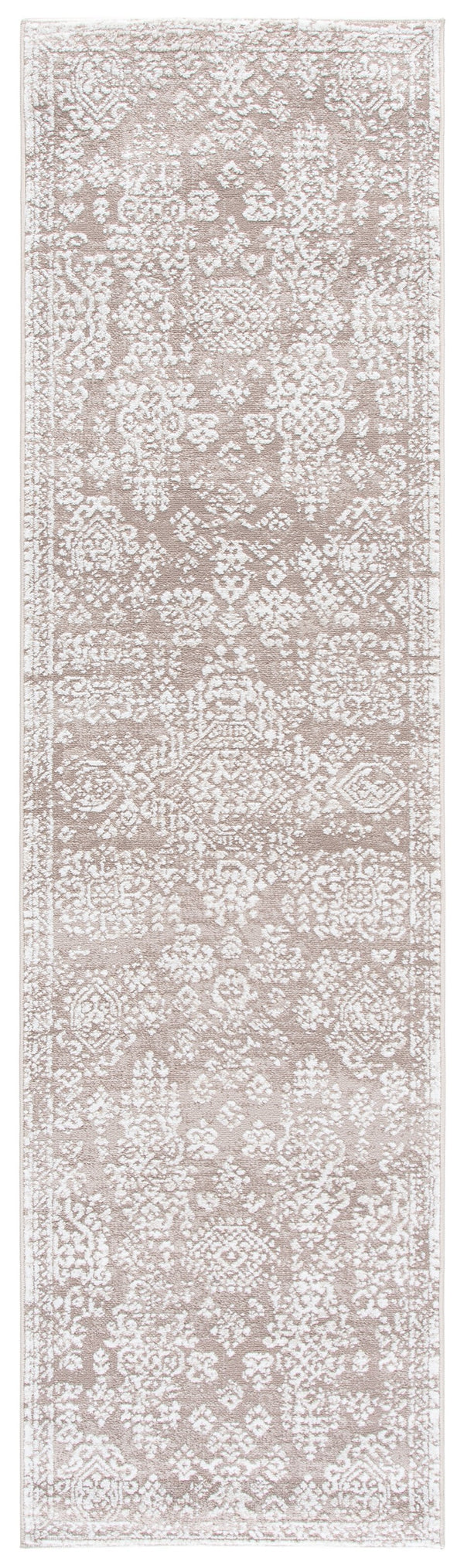 Safavieh Chamber Elegant Beige Ivory Turkish Power-Loomed Square Rug — Low-Profile Durable Pile, Timeless Style 6'-7" x 6'-7" CHM212B-7SQ