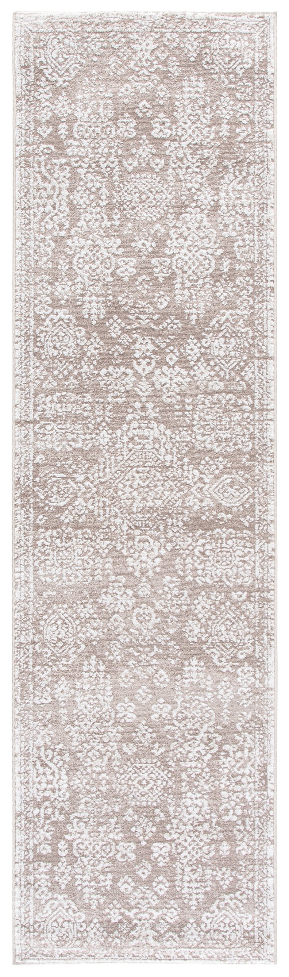 Safavieh Chamber Turkish-Inspired Beige & Ivory Runner Rug — Low-Profile, Power-Loomed Durability For Halls 2'-2" x 8'-0" CHM212B-28