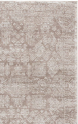 Safavieh Chamber Round Beige Ivory Area Rug — Turkish Power-Loomed Low-Profile Design For Everyday Elegance 6'-7" x 6'-7" CHM212B-7R