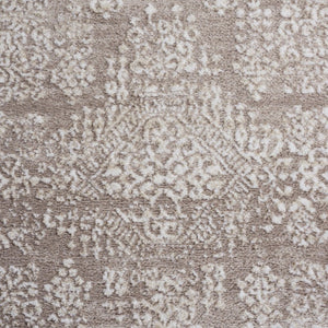 Safavieh Chamber Solid Neutral Polyester Area Rug Power Loomed for Living and Dining Spaces CHM212B-8