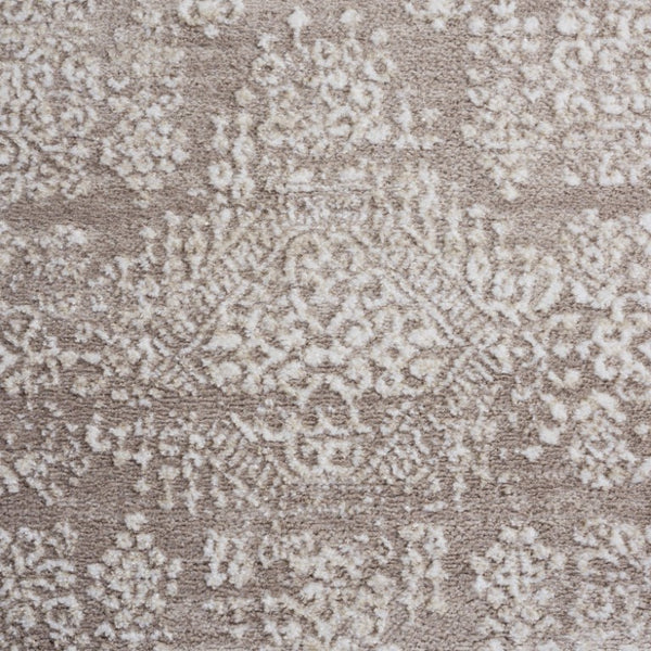 Safavieh Chamber Solid Neutral Polyester Area Rug Power Loomed for Living and Dining Spaces CHM212B-8