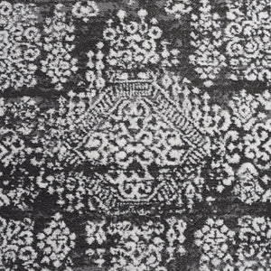 Safavieh Chamber Square Dark Grey Ivory Area Rug — Low-Profile, Power-Loomed Turkish Build For High Traffic 6'-7" x 6'-7" CHM212G-7SQ