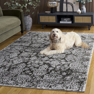 Safavieh Chamber Turkish Woven Polyester Area Rug Transitional Pattern for Living or Dining Rooms CHM212G-5