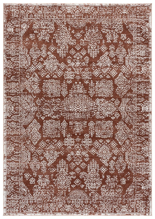 Safavieh Chamber Traditional Area Rug Power Loomed Polyester Warm Tonal Living Room Floor Accent CHM212P-5