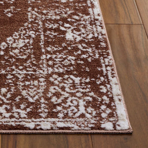 Safavieh Chamber Traditional Area Rug Power Loomed Polyester Warm Tonal Living Room Floor Accent CHM212P-5