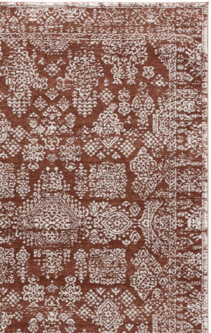Safavieh Chamber Traditional Area Rug Power Loomed Polyester Warm Tonal Living Room Floor Accent CHM212P-5