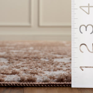 Safavieh Chamber Traditional Area Rug Ivory Rust Geometric Polyester Turkish Woven Living Room CHM212R-8