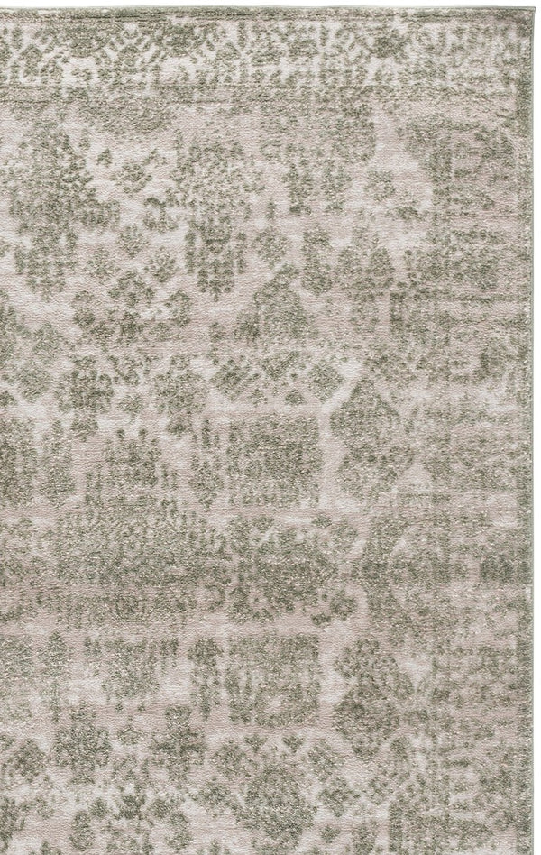 Safavieh Chamber Power Loomed Polyester Area Rug Neutral Ivory Tones for Living Bedroom CHM212W-5
