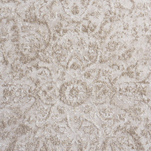 Safavieh Chamber Traditional Power Loomed Polyester Area Rug in Neutral Ivory Beige Tones CHM214A-4