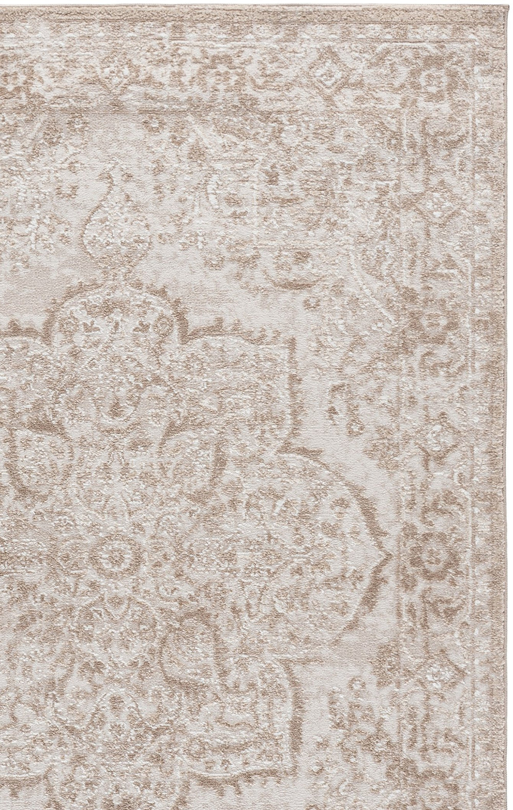 Safavieh Chamber Refined Ivory & Light Beige Traditional Rug — Low-Profile Flatweave, Durable Power-Loomed Turkish Craftsmanship 6'-7" x 6'-7" CHM214A-7SQ