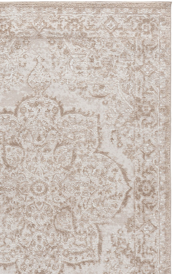 Safavieh Chamber Refined Ivory & Light Beige Traditional Rug — Low-Profile Flatweave, Durable Power-Loomed Turkish Craftsmanship 6'-7" x 6'-7" CHM214A-7SQ