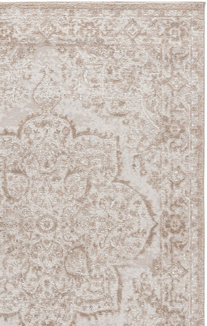 Safavieh Chamber Power Loomed Ivory Beige Polyester Area Rug for Living Room or Bedroom CHM214A-5