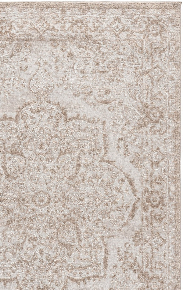 Safavieh Chamber Power Loomed Ivory Beige Polyester Area Rug for Living Room or Bedroom CHM214A-5