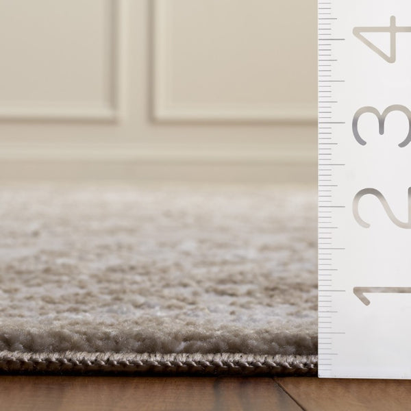 Safavieh Chamber Ivory Polyester Area Rug Power Loomed in Turkey for Modern Living Spaces CHM214A-8
