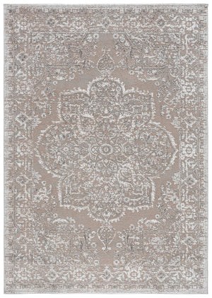 Safavieh Chamber Power Loomed Turkish Polyester Rug Neutral Tones for Living Room Bedroom CHM214B-5