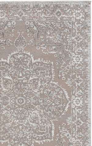Safavieh Chamber Power Loomed Turkish Polyester Rug Neutral Tones for Living Room Bedroom CHM214B-5