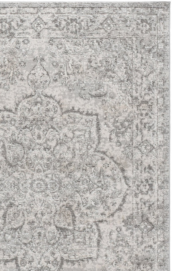 Safavieh Chamber Geometric Traditional Area Rug Power Loomed Polyester for Living and Dining Rooms CHM214F-5