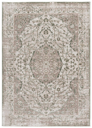Safavieh Chamber Power Loomed Polyester Area Rug Soft Low Pile Traditional Living Room Accent CHM216W-5