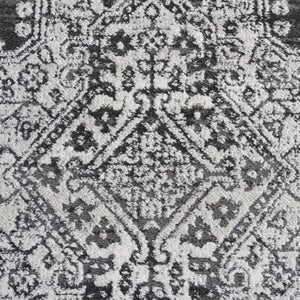 Safavieh Chamber Power-Loomed Polyester Area Rug with Soft Ivory Tones for Any Room Gray 4'-0" x 6'-0" CHM218G-4