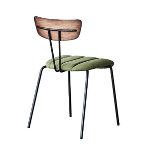 Lara Side Chair Cotton CHMS024 GREEN Zentique