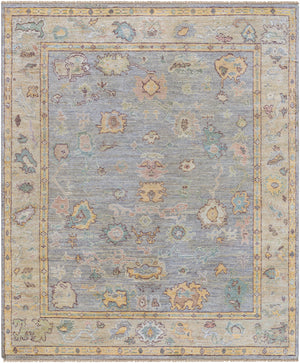 Chennai CHN-2300 8' x 10' Handmade Rug CHN2300-810  Ash, Light Silver, Natural Surya