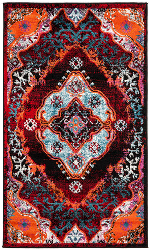 Safavieh Cherokee 912   Rug Light Blue / Red CHR912B-3