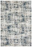 Rizzy Chelsea CHS105 Power Loomed Modern Polyester Rug Ivory / Teal 8'6" x 11'10"