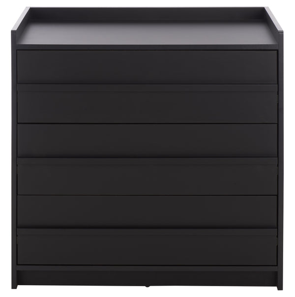 Mishi 3 Drawer Chest With Warm Natural Finish, Engineered Wood Storage Solution For Bedroom & Entryway