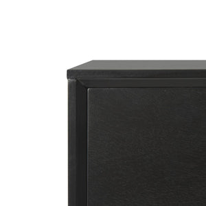 Safavieh Pomona 3-Drawer Accent Table - Mid-Century Charm With Distressed Finish For Stylish Storage Solutions Black CHS5700D