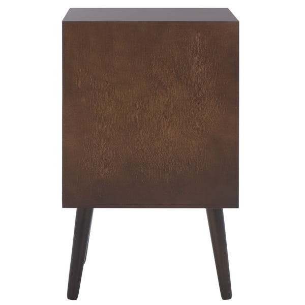 Safavieh Pomona Timeless 3 Drawer Accent Table In Dark Chocolate - Stylish Storage For Any Room Decor Dark Chocolate Solid Wood,Mdf Chs5700e
